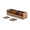 Seville Classics Small Acacia Desktop Organizer